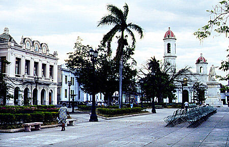 Streets of Cienfuegos. Cuba.