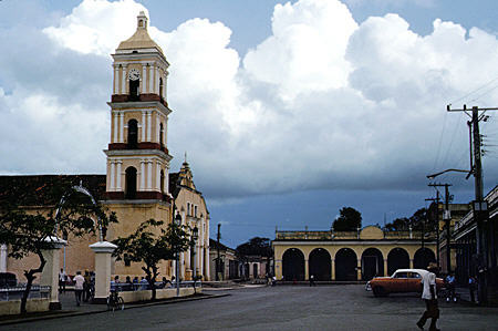 Cathedral in Remedios. Cuba.