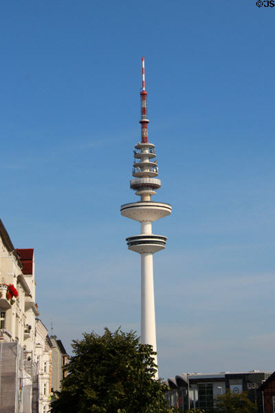 Heinrich Hertz TV Tower (1960s). Hamburg, Germany.