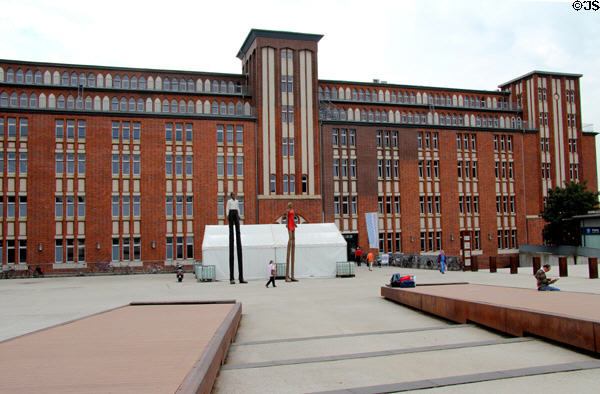 Hamburg Central Library close to Central Rail Station. Hamburg, Germany.