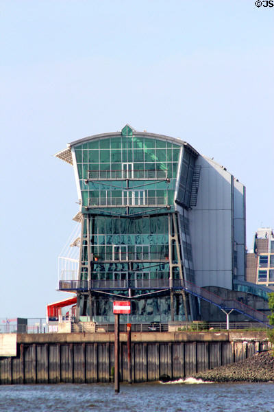 Building, part of Altona Cruise Terminal complex. Hamburg, Germany.