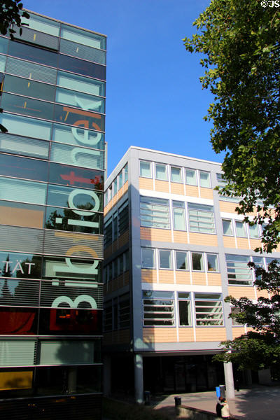 Faculty of Law Library, University of Hamburg (Rothenbaum chaussee 33). Hamburg, Germany.