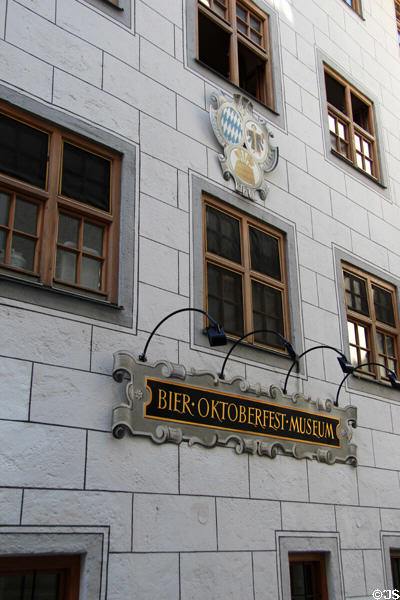 Beer & Oktoberfest Museum at Viktualienmarkt. Munich, Germany.