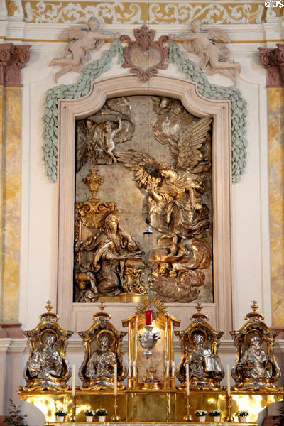 Altar of Bürgersaal kirche. Munich, Germany.