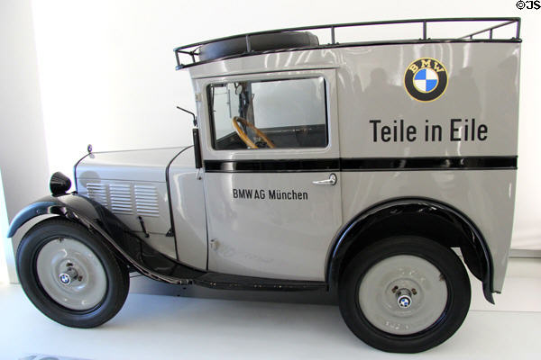 BMW 3/15 PS DA2 delivery van (1930-1) at BMW Museum. Munich, Germany.