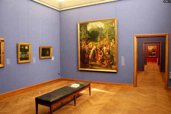 Gallery at Sammlung Schack (Schackgalerie). Munich, Germany.