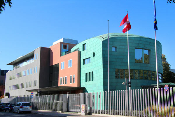Embassy of Austria on Tiergartenstrasse. Berlin, Germany.