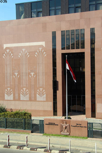 Embassy of Egypt on Stauffenbergstraße. Berlin, Germany.