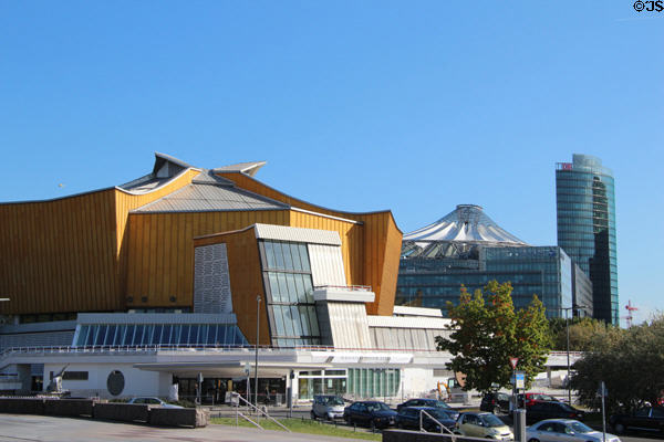 Berlin Philharmonie & Kammermusiksaal at Kulturforum. Berlin, Germany.