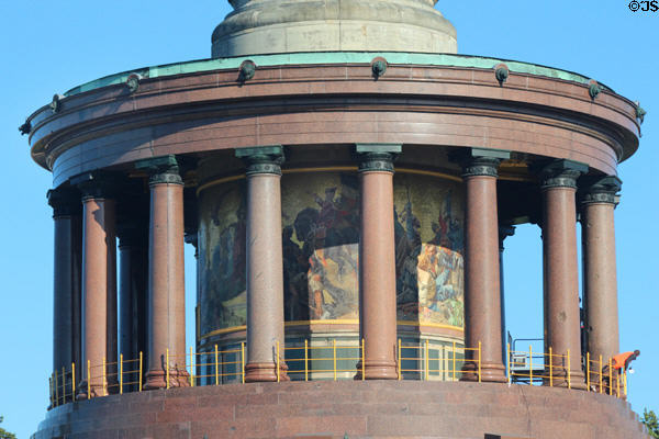 Rotunda level of Victory Column. Berlin, Germany.
