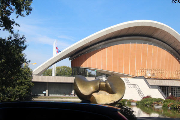 Haus der Kulturen der Welt (1957 &1987) congress, display & performance hall in Tiergarten Park. Berlin, Germany.