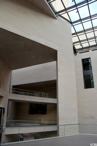 I.M. Pei's German Historical Museum addition (1999-2003). Berlin, Germany.