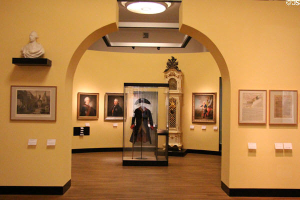 Gallery of 17thC history at German Historical Museum. Berlin, Germany.