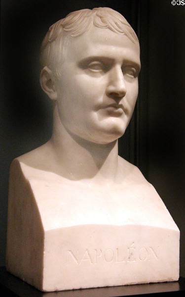 Bust of Napoleon Bonaparte (c1810-20) by Antoine-Denis Chaudet at German Historical Museum. Berlin, Germany.