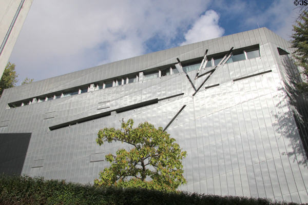 Jewish Museum Berlin (2001) (Lindenstraße 9-14). Berlin, Germany. Architect: Daniel Libeskind.