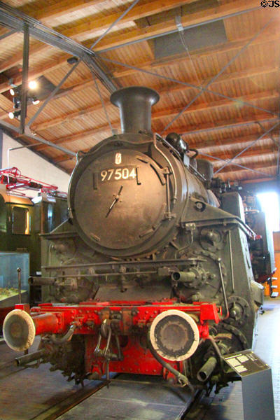Gear steam locomotive 97504 (1925) by Machinenfabrik Esslingen at German Museum of Technology. Berlin, Germany.
