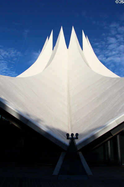 Tempodrom concert & event hall roof structure. Berlin, Germany.