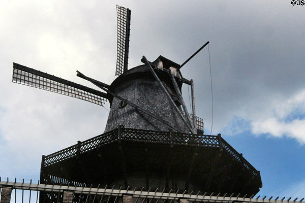 Windmill (1791) at Sanssouci Park. Potsdam, Germany. Architect: Cornelius Wilhelm van der Bosch.