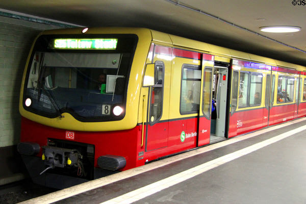 Stadt bahn of Berlin urban rail commuter network. Berlin, Germany.