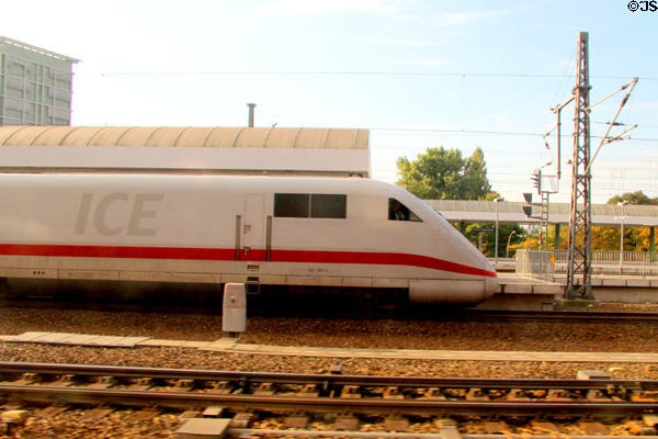 InterCityExpress ICE train. Berlin, Germany.