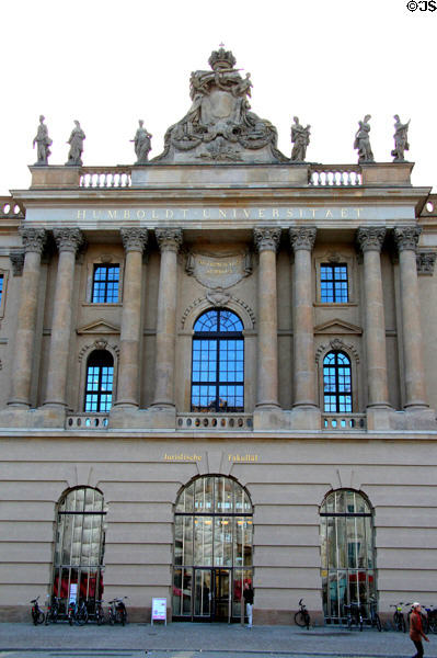 Law Library at Humboldt University Berlin. Berlin, Germany.