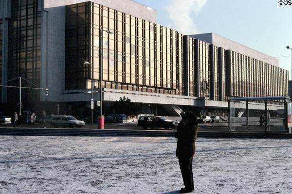 Former East German Parliament building (in 1996). Berlin, Germany.