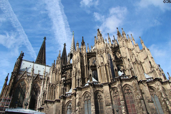 Apse of Köln Cathedral. Köln, Germany.
