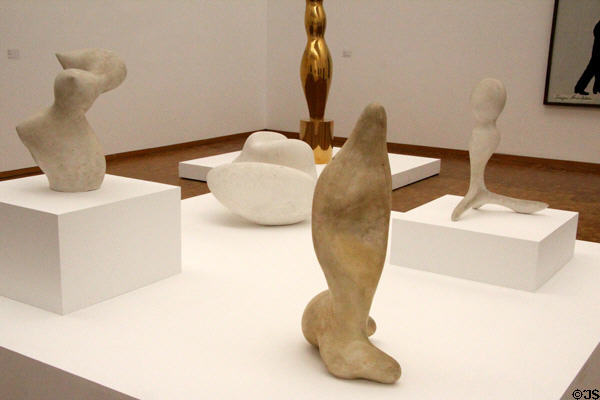 Sculpture grouping (1936-55) by Hans Arp at Ludwig Museum. Köln, Germany.