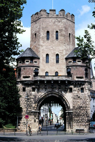 Severinstorburg (12thC) former city gatehouse. Köln, Germany.
