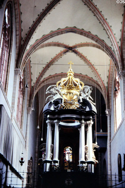 St Gerion Church interior. Köln, Germany.