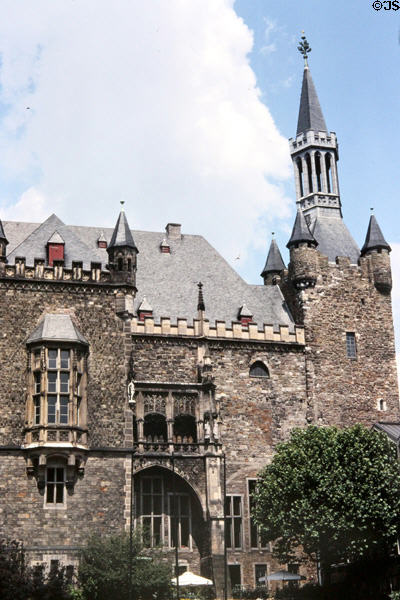 Town Hall (1353). Aachen, Germany.