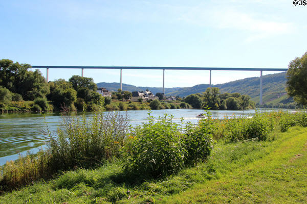 High Mosel Bridge (2019) near Ürzig. Ürzig, Germany.