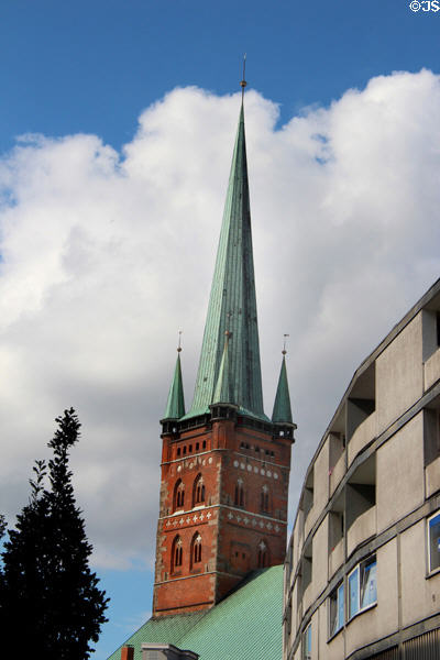 St Peter's Church (c1170). Lübeck, Germany.