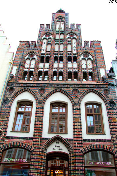 Haus Ratschow (Kröpeliner Str. 82). Rostock, Germany.