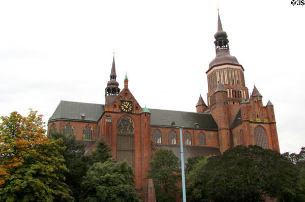 Marienkirche (St. Mary's church) (before 1298). Stralsund, Germany.