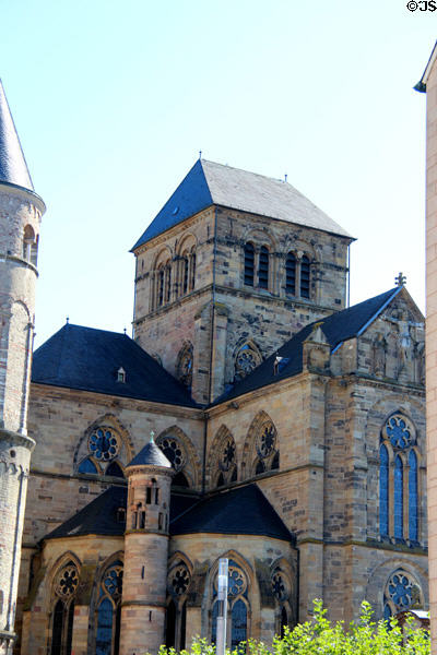 Liebfrauenkirche aka Church of Our Lady (mid-13thC) earliest Gothic church in Germany, adjacent to Trier Cathedral. Trier, Germany.