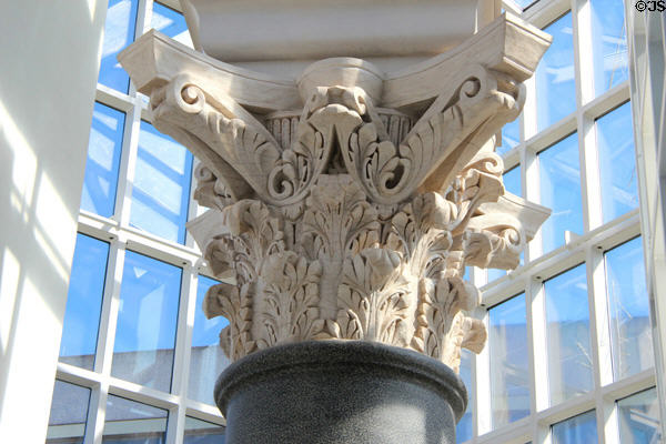 Corinthian capital at Cathedral Museum. Trier, Germany.