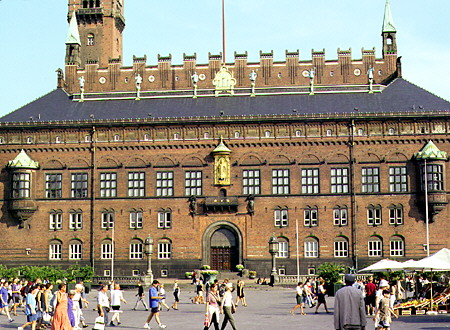 Kobenhavn's City Hall. Denmark.