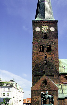 Cathedral in Århus. Denmark.
