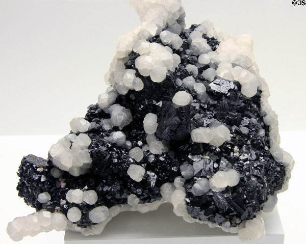 Zinc sulfide (ZnS) specimen at Kingdom of Crystals Museum. Munich, Germany.