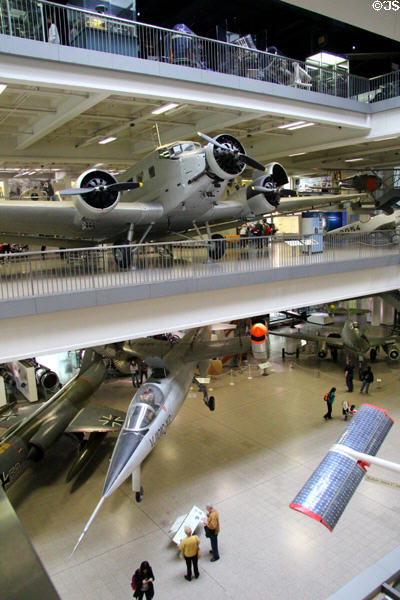 Aircraft collection at Deutsches Museum. Munich, Germany.