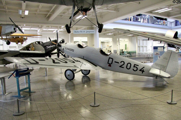 Junkers A50 ci Junior (1931) all metal sporting plane at Deutsches Museum. Munich, Germany.