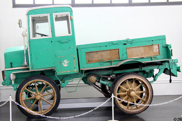Hansa-Lloyd Electric Tractor (1924) from Bremen at Deutsches Museum Transport Museum. Munich, Germany.