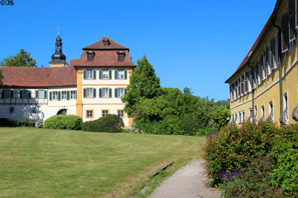 New Residence groundss. Bamberg, Germany.
