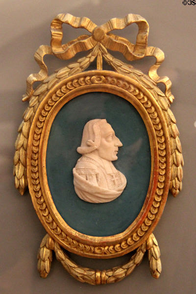 Carved portrait of Franz Ludwig von Erthal (c1790) at Bamberg City Museum. Bamberg, Germany.