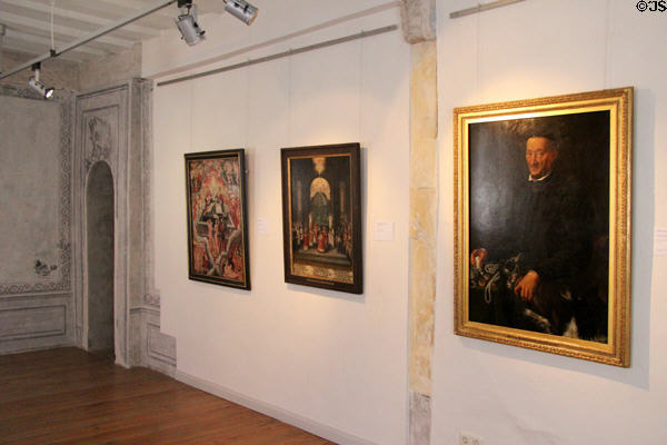 Painting gallery at Bamberg City Museum. Bamberg, Germany.