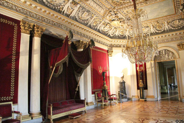 Throne Hall (1816-33) at Ehrenburg Palace. Coburg, Germany.