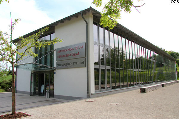 European Museum for Modern Glass at Schloss Rosenau. Coburg, Germany.