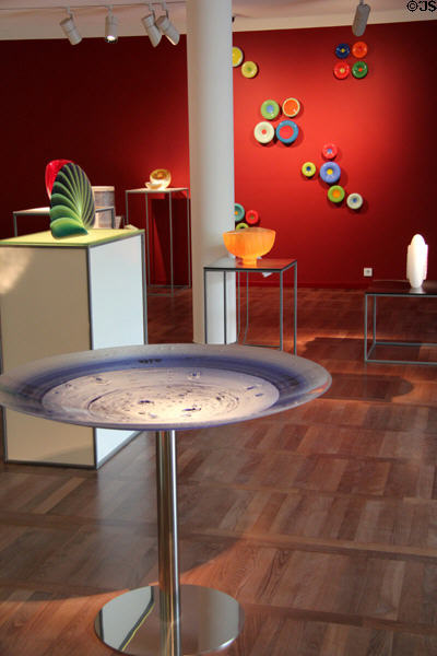 Colors of European Museum for Modern Glass. Coburg, Germany.
