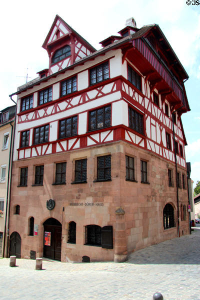 Albrecht Dürer's House. Nuremberg, Germany.